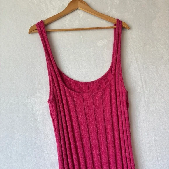 Free People Beach Santos Pink Maxi Dress XL - Picture 12 of 12